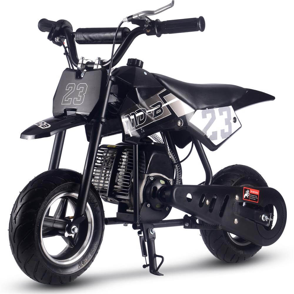 MotoTec DB-02 50cc 2-Stroke Suspension Kids' Supermoto Gas Dirt Bike