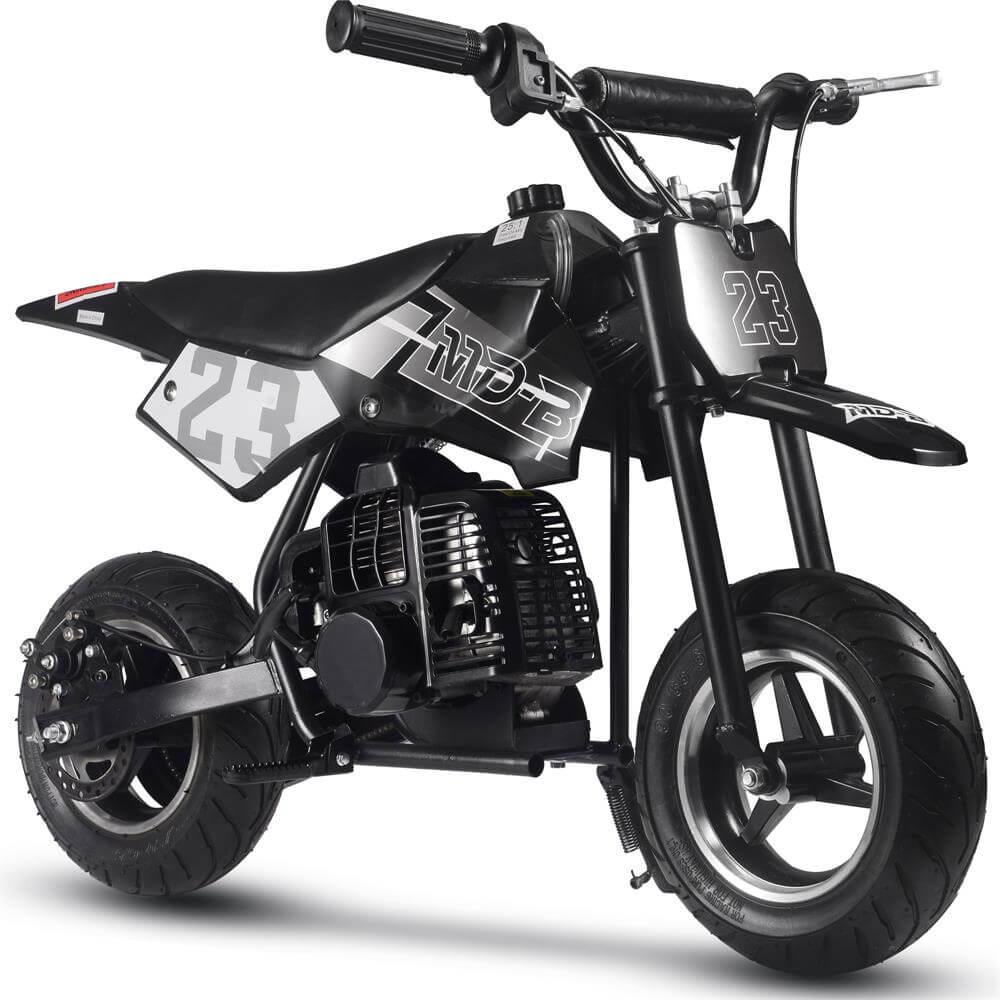 MotoTec DB-02 50cc 2-Stroke Suspension Kids' Supermoto Gas Dirt Bike