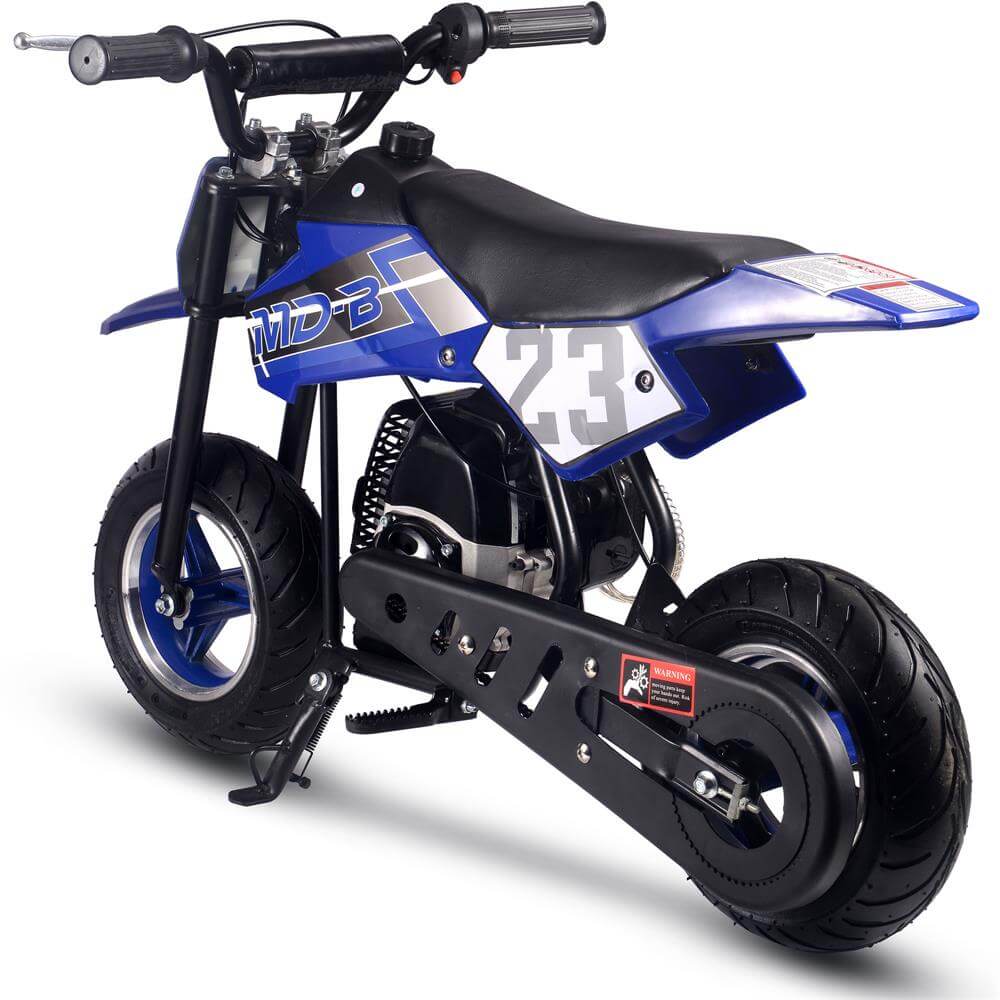 MotoTec DB-02 50cc 2-Stroke Suspension Kids' Supermoto Gas Dirt Bike