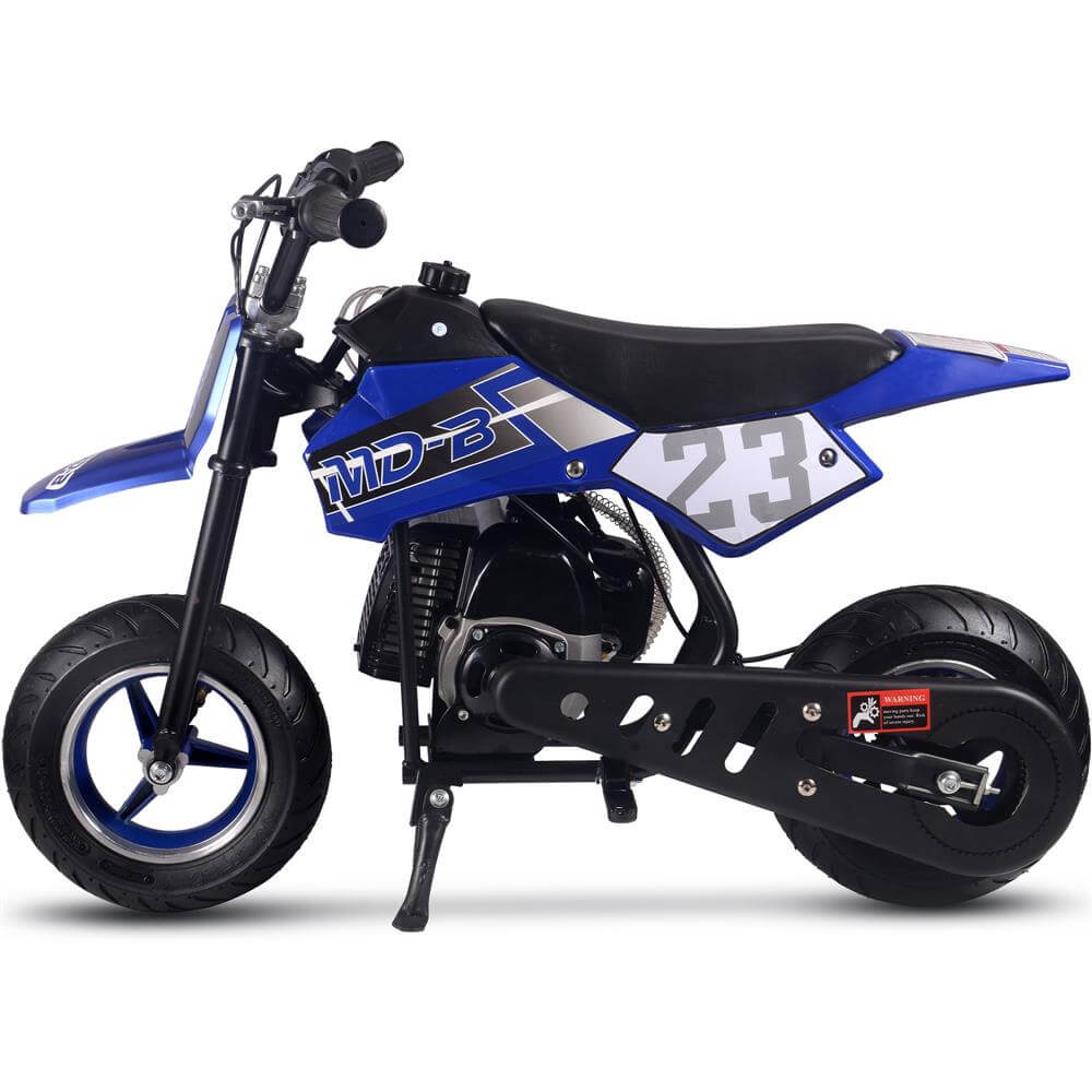 MotoTec DB-02 50cc 2-Stroke Suspension Kids' Supermoto Gas Dirt Bike