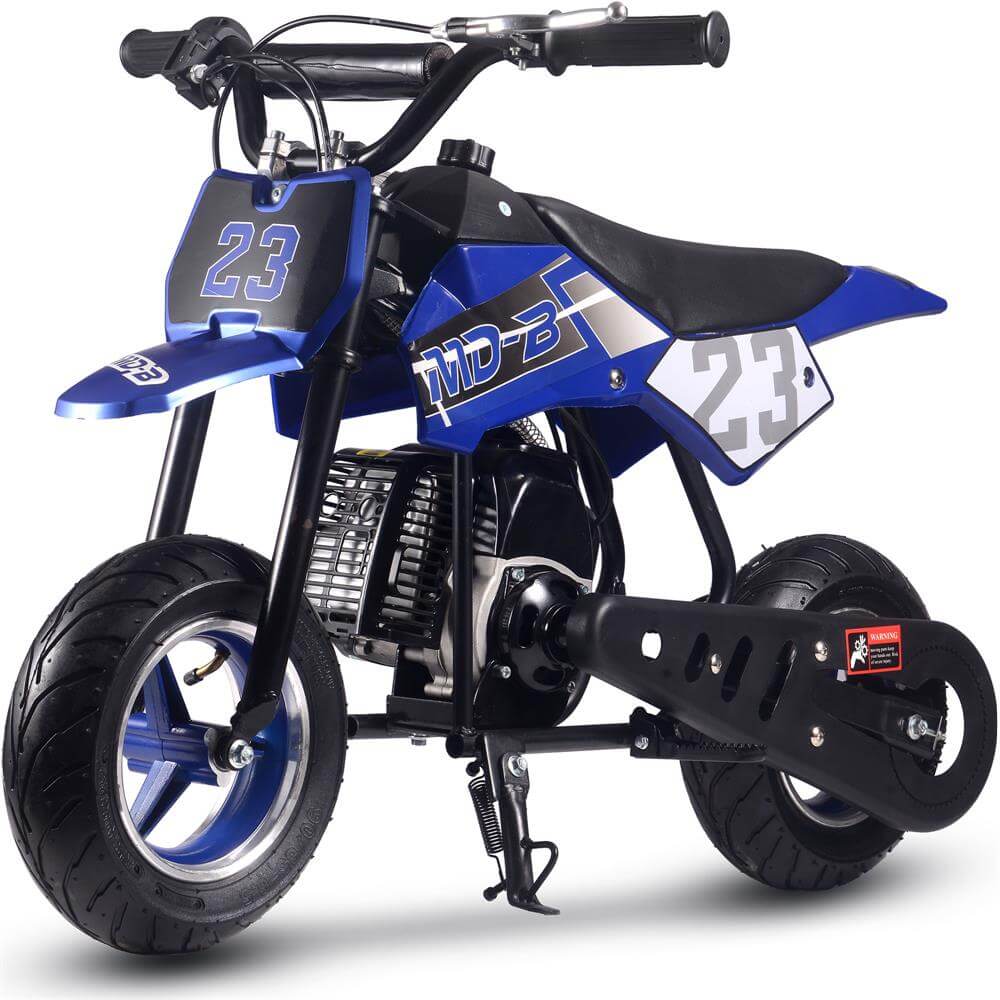 MotoTec DB-02 50cc 2-Stroke Suspension Kids' Supermoto Gas Dirt Bike