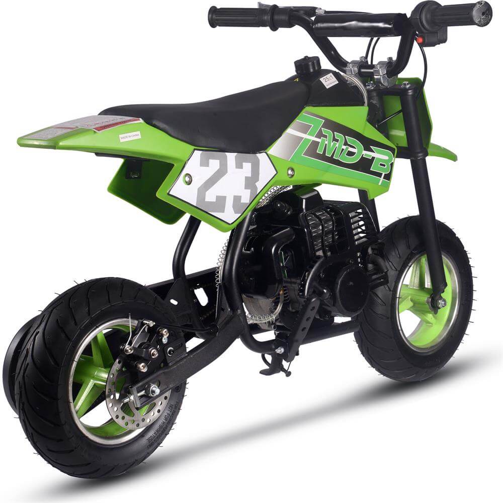 MotoTec DB-02 50cc 2-Stroke Suspension Kids' Supermoto Gas Dirt Bike