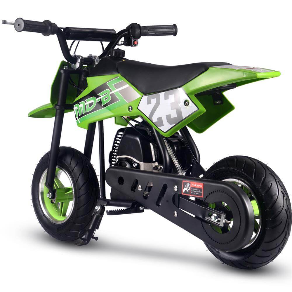 MotoTec DB-02 50cc 2-Stroke Suspension Kids' Supermoto Gas Dirt Bike