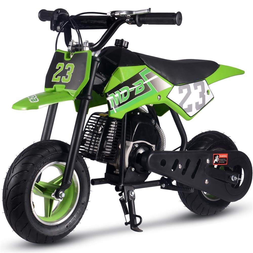 MotoTec DB-02 50cc 2-Stroke Suspension Kids' Supermoto Gas Dirt Bike