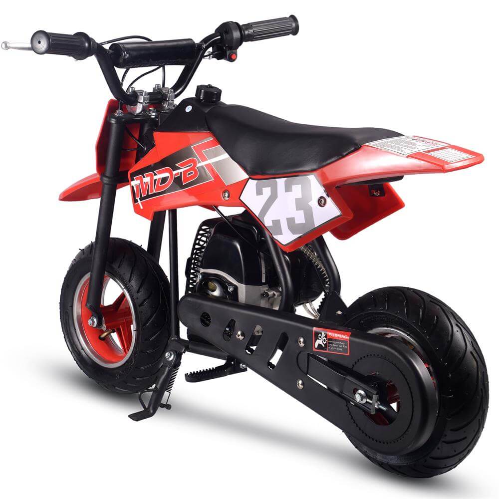 MotoTec DB-02 50cc 2-Stroke Suspension Kids' Supermoto Gas Dirt Bike