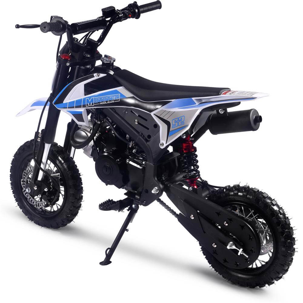 MotoTec Hooligan 72cc 4-Stroke Gas Motocross Kids' Off-Road Dirt Bike