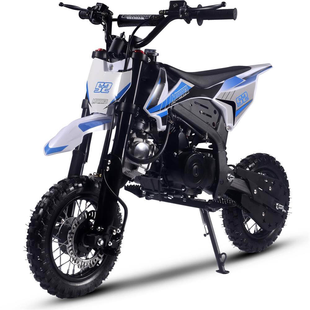 MotoTec Hooligan 72cc 4-Stroke Gas Motocross Kids' Off-Road Dirt Bike