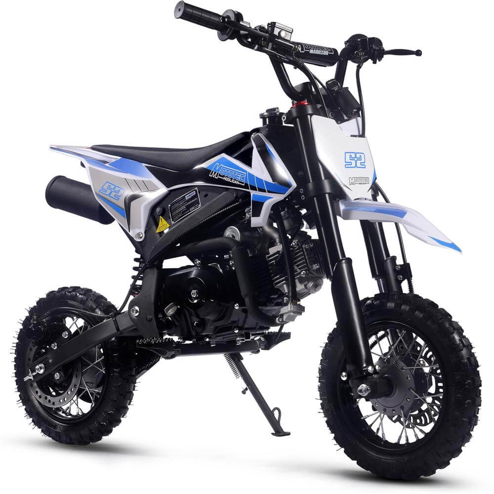 MotoTec Hooligan 72cc 4-Stroke Gas Motocross Kids' Off-Road Dirt Bike