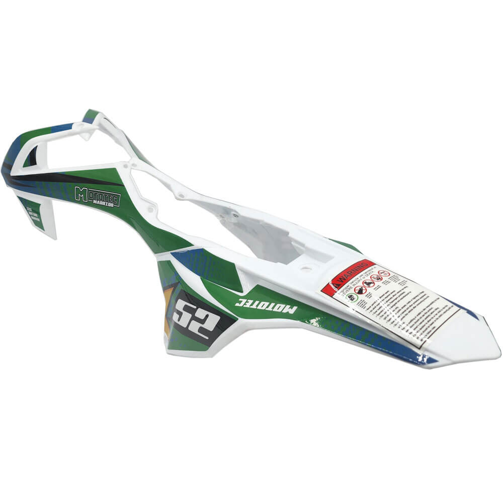 MotoTec Replacement BODY PANEL for Warrior Gas Dirt Bike
