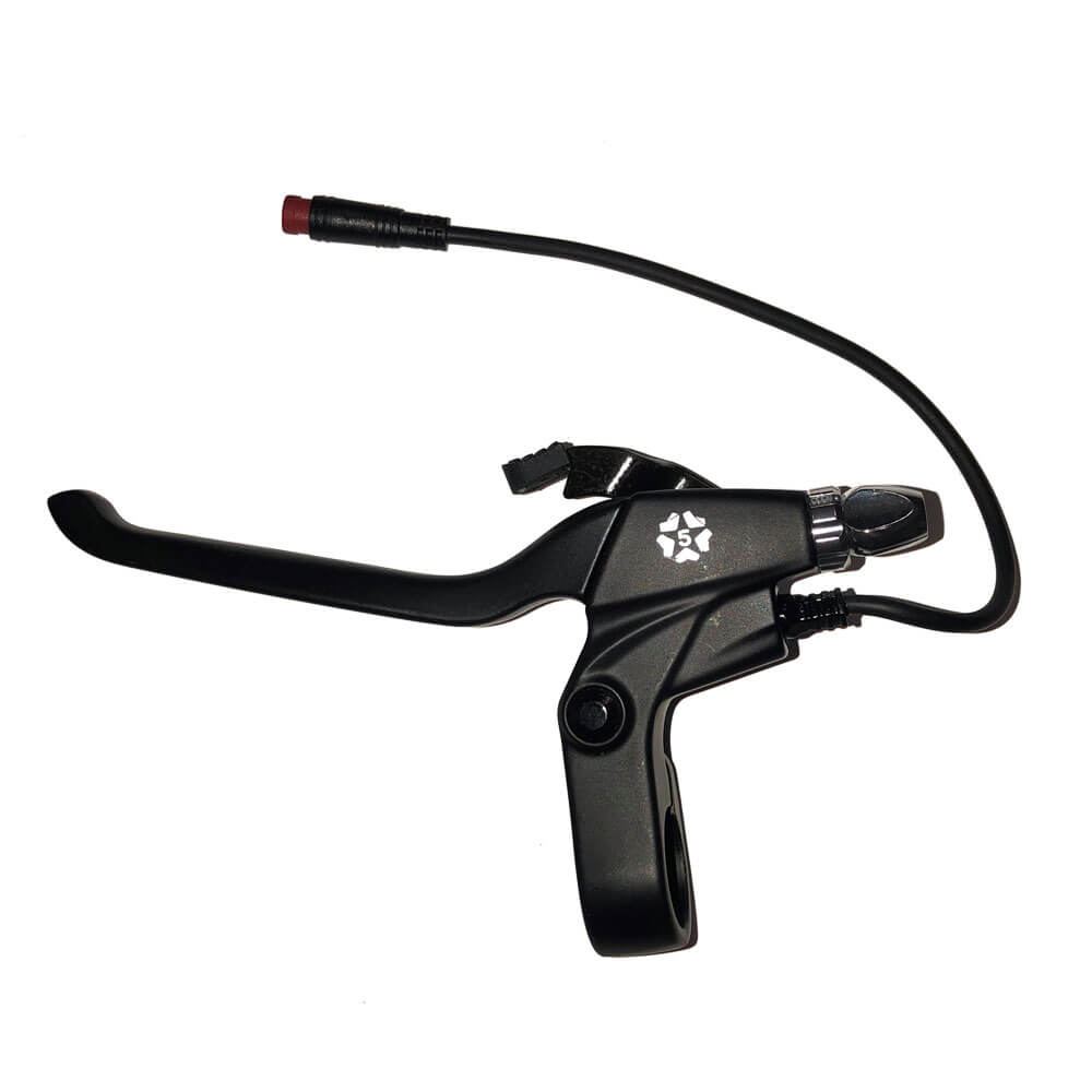 MotoTec Replacement BRAKE LEVER LEFT w/ PARKING BRAKE for 700W 48V Folding Electric Trike