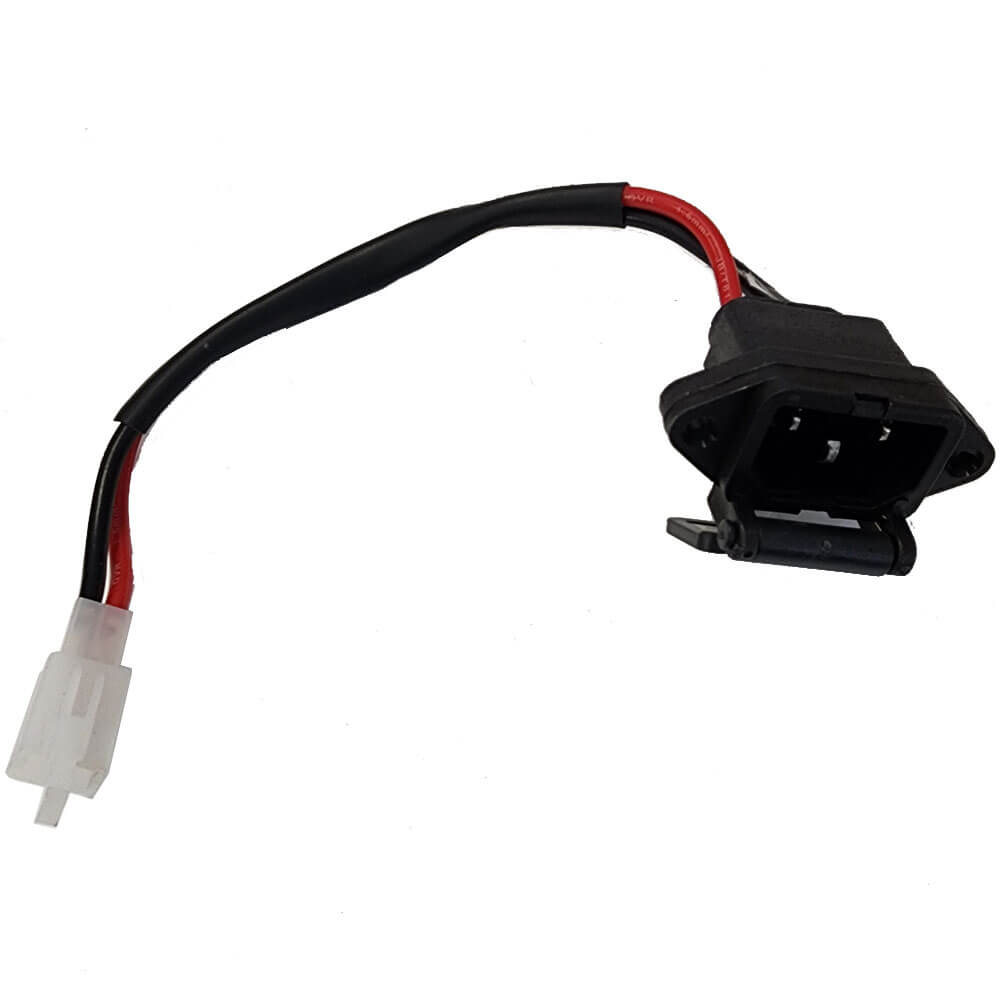 MotoTec Replacement CHARGING PORT PC CONNECTOR - 2 PIN for Mud Monster XL 2000W Electric Go-Kart