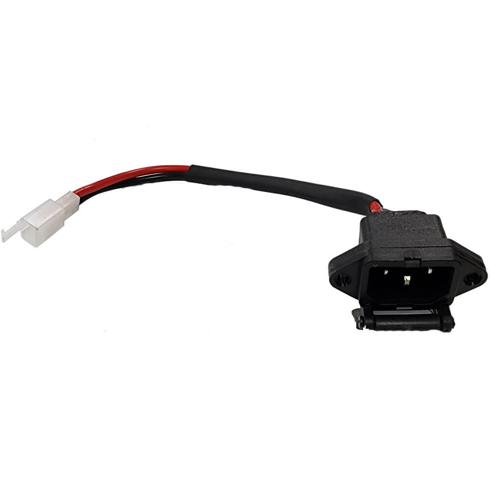 MotoTec Replacement CHARGING PORT for 1000W 48V Electric Mini Bike