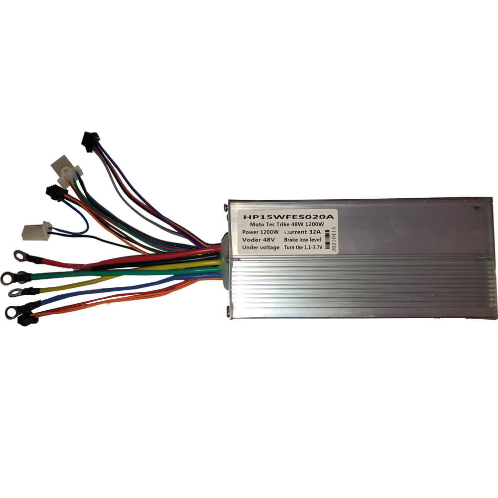MotoTec Replacement ELECTRONIC CONTROLLER V2 for 1200W 48V Electric Trike