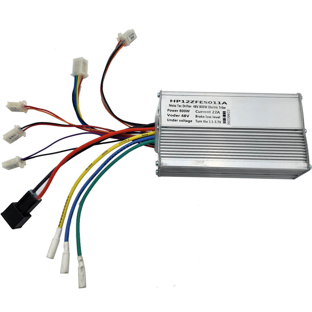 MotoTec Replacement ELECTRONIC CONTROLLER V2 for Drifter 500W 48V Electric Trike