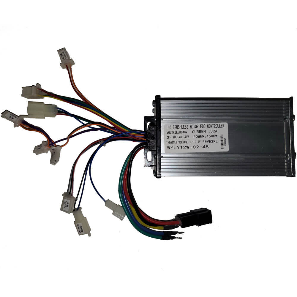 MotoTec Replacement ELECTRONIC CONTROLLER for 1500W/1600W 48V Pro Electric Dirt Bike