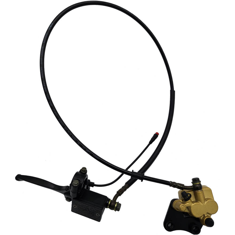 MotoTec Replacement FRONT HYDRAULIC BRAKE ASSEMBLY for 1200W 48V Electric Trike