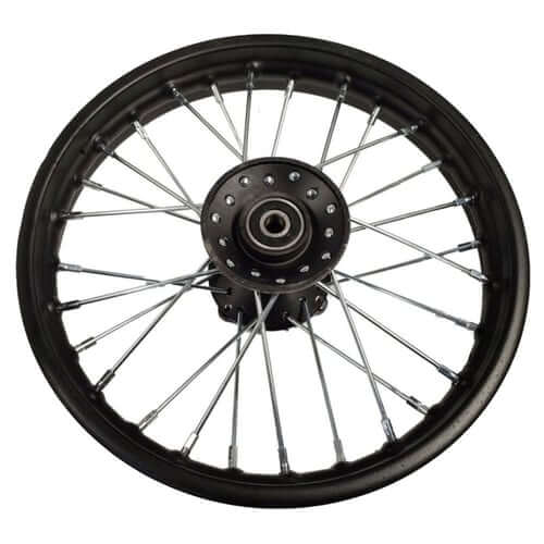 MotoTec Replacement FRONT RIM 60/100-14 for 1800W/2000W PRO Dirt Bikes