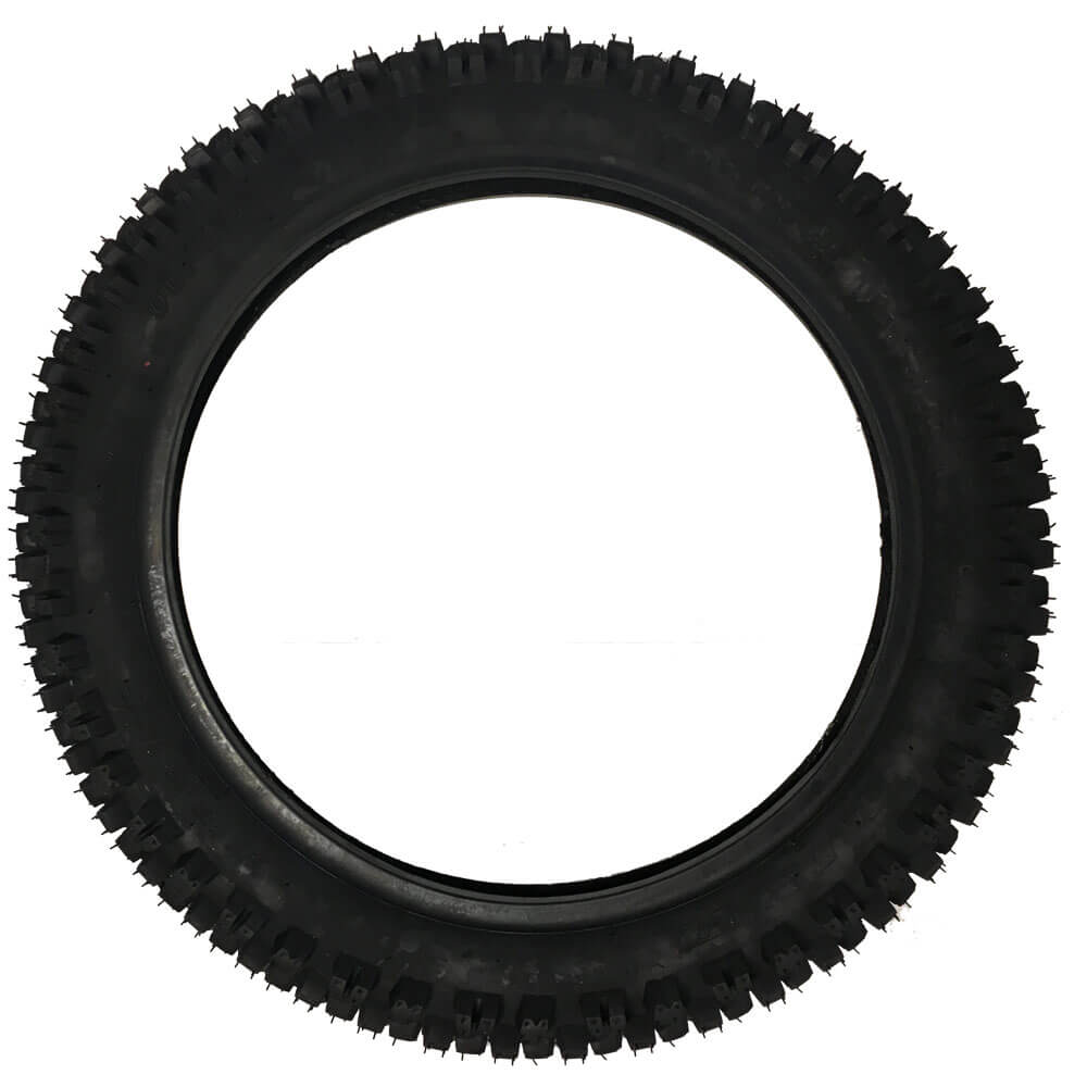 MotoTec Replacement FRONT TIRE 60/100-12 for 1000W 36V Pro Electric Dirt Bike