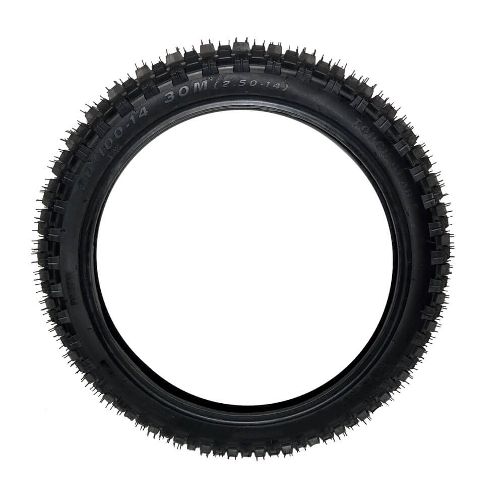 MotoTec Replacement FRONT TIRE 60/100-14 for 1500W Pro Electric Dirt Bike