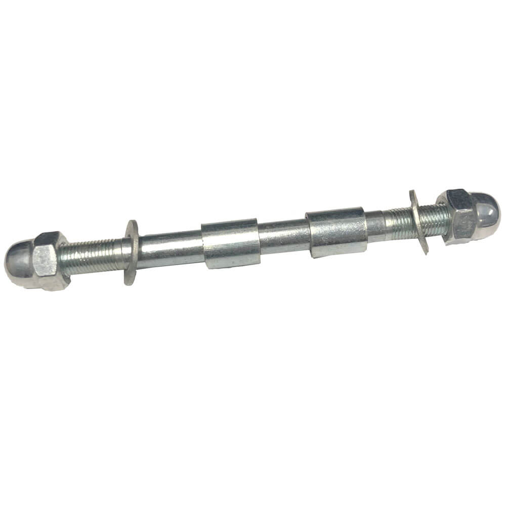 MotoTec Replacement FRONT WHEEL AXLE for 700W 48V Folding Electric Trike