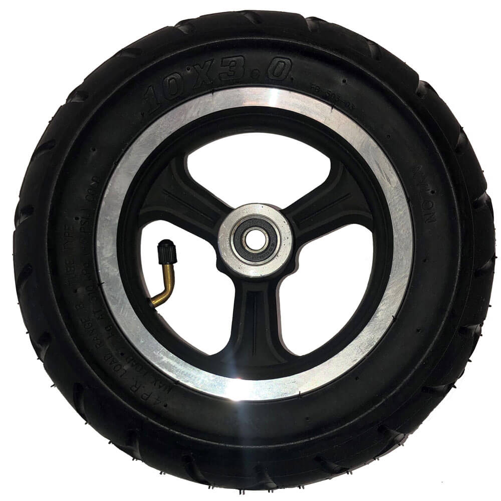 MotoTec Replacement FULL FRONT WHEEL for 700W 48V Folding Electric Trike