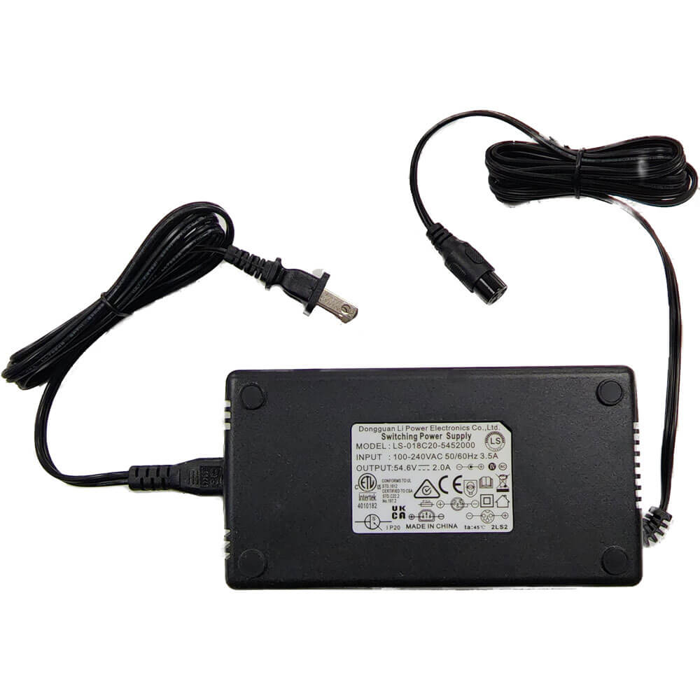 MotoTec Replacement LITHIUM BATTERY CHARGER for 750W/1000W 48V Electric Trike