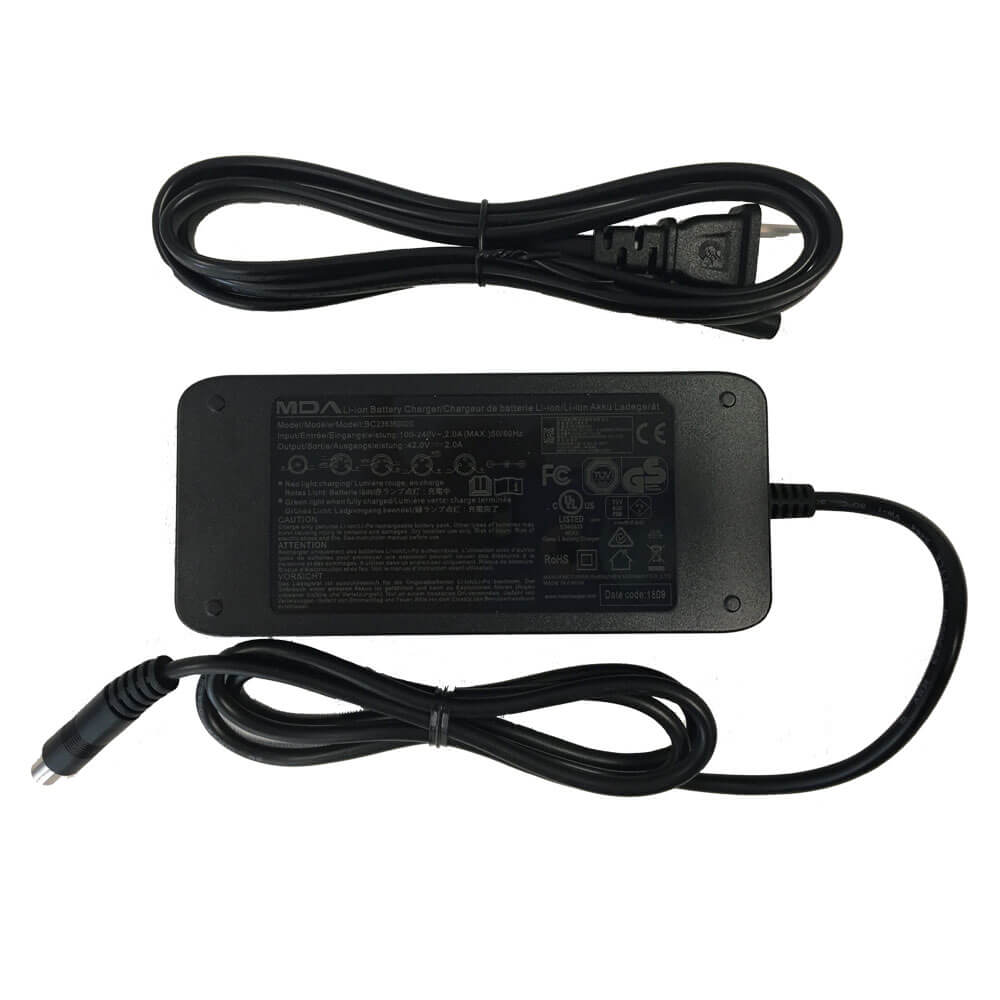 MotoTec Replacement LITHIUM BATTERY CHARGER for City Pro Electric Scooter