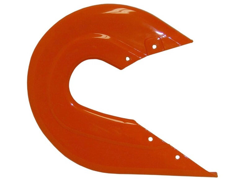 MotoTec Replacement REAR CHAIN GUARD for 24V Electric Mini Bike