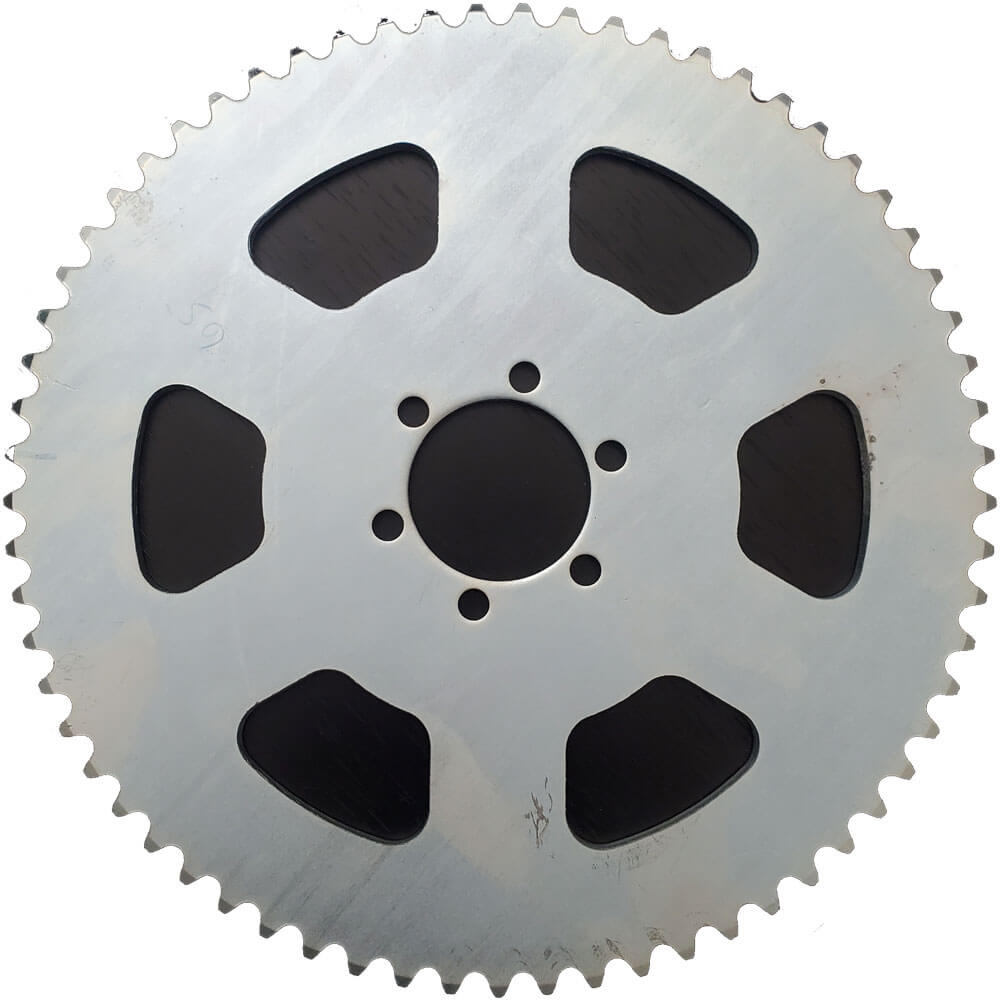 MotoTec Replacement REAR SPROCKET 65T for Mud Monster 98cc/XL/1000W Go-Kart