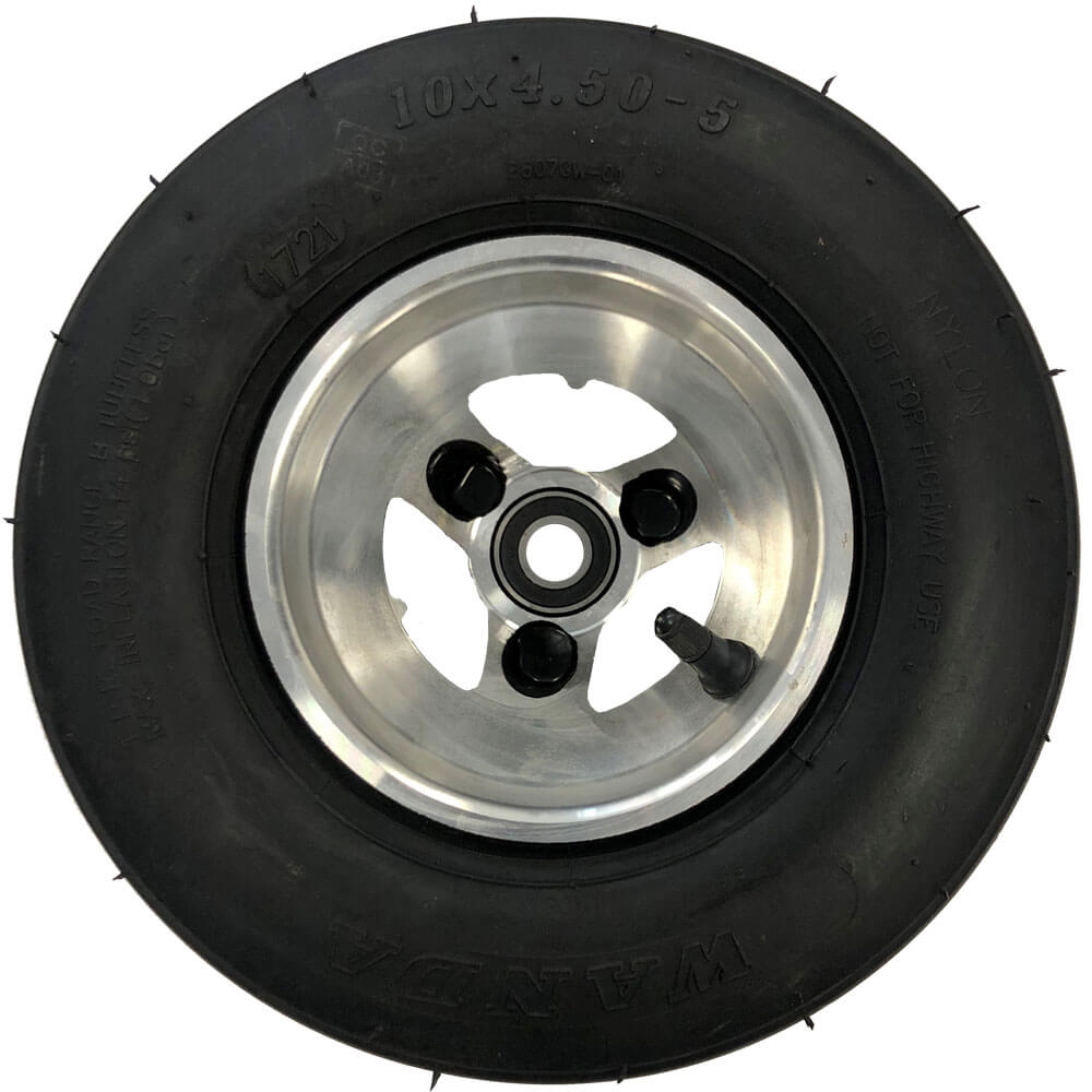 MotoTec Replacement REAR WHEEL ASSEMBLY for Drifter 500W/800W 48V Electric Trike