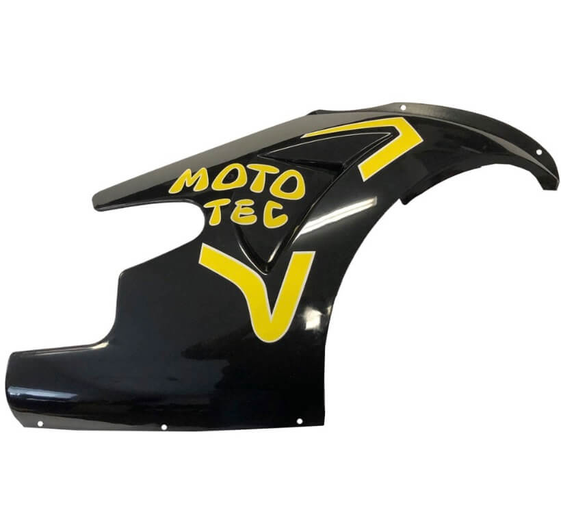 MotoTec Replacement SIDE FAIRING for GT Gas Pocket Bike