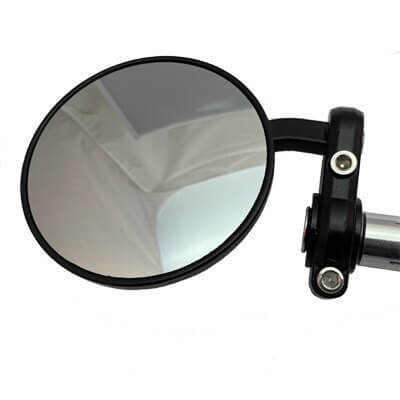 MotoTec Universal Parts 7/8" Adjustable Bar End Mirrors, 108-63