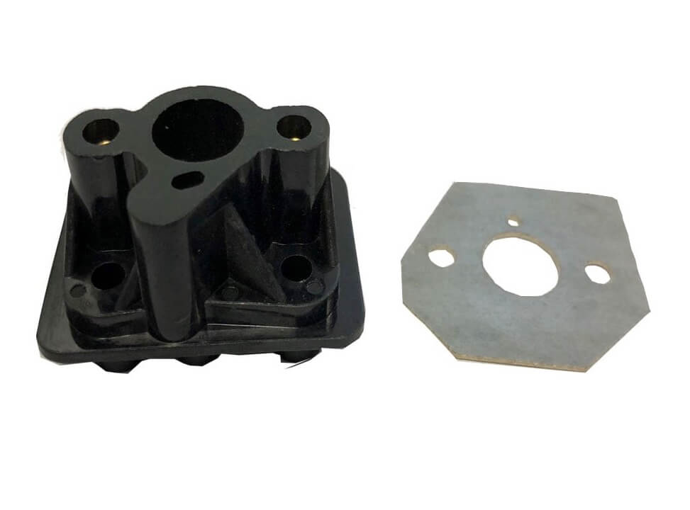 MotoTec Universal Parts INTAKE MANIFOLD 4 BOLT, Intake-Manifold-4-Bolt