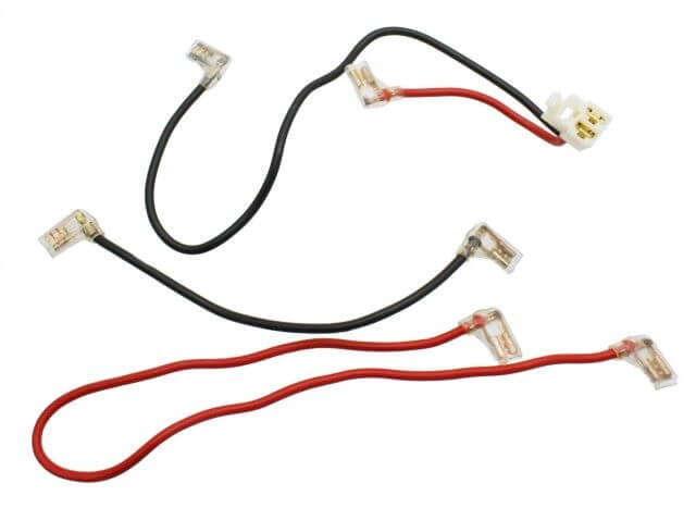 MotoTec Universal Parts WIRE HARNESS 2 PIN PLUG for Razor E200/E300, 119-216