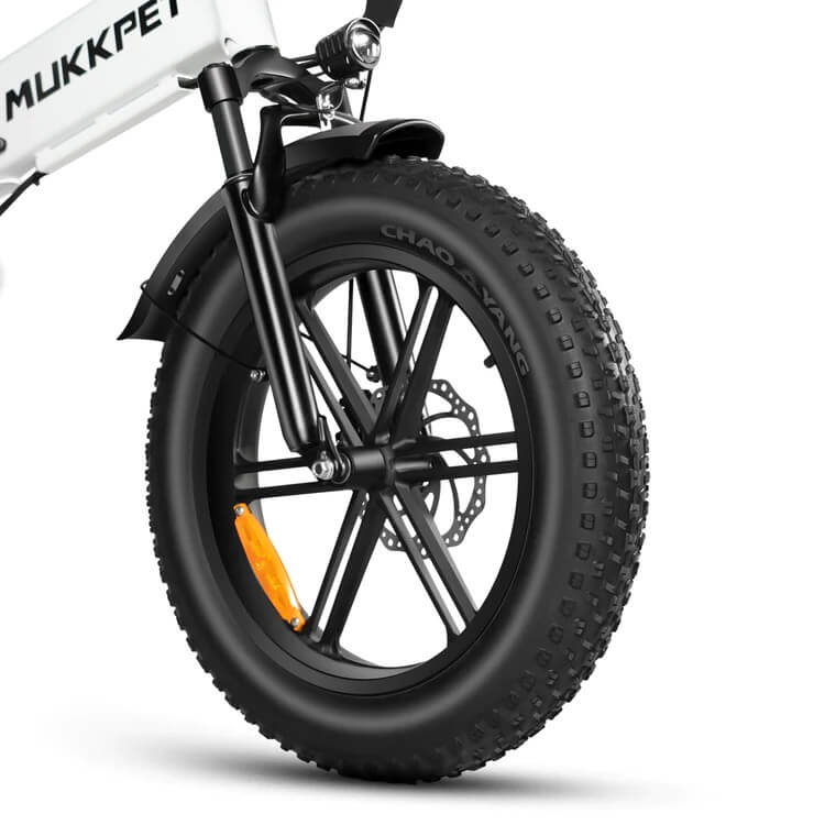 2024 Mukkpet TANK 750W 48V Suspension Folding Fat Tire Electric Bike