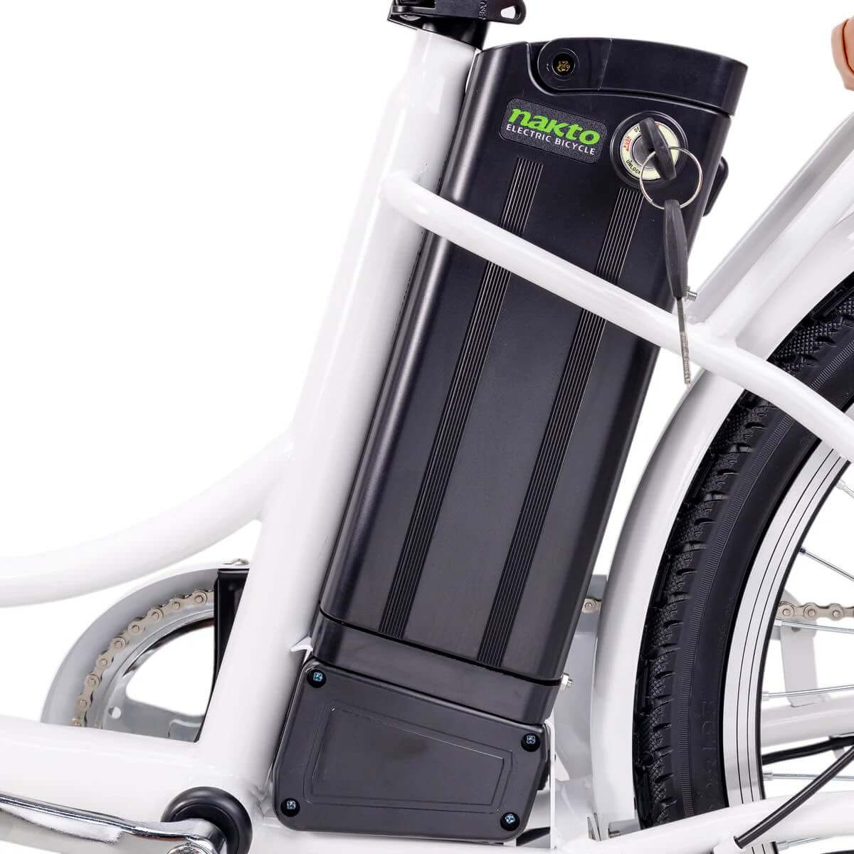 2025 Nakto ELEGANCE 2 500W 48V 10Ah Lithium Step Through Electric Bike