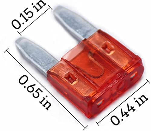 Nakto Electric Bike Replacement BATTERY FUSE, Various Models