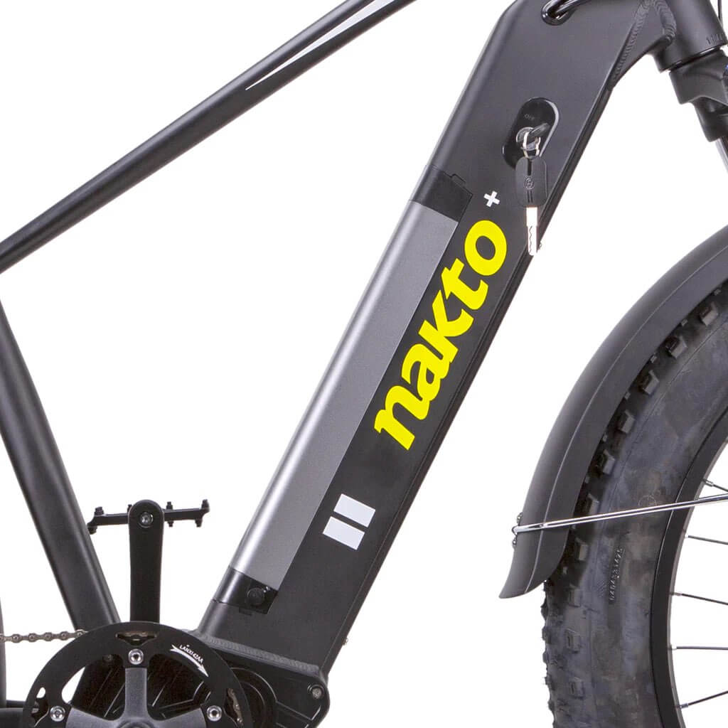 2024 Nakto F6 1000W 48V Dual Disc Brakes Fat Tire Suspension Electric Bike