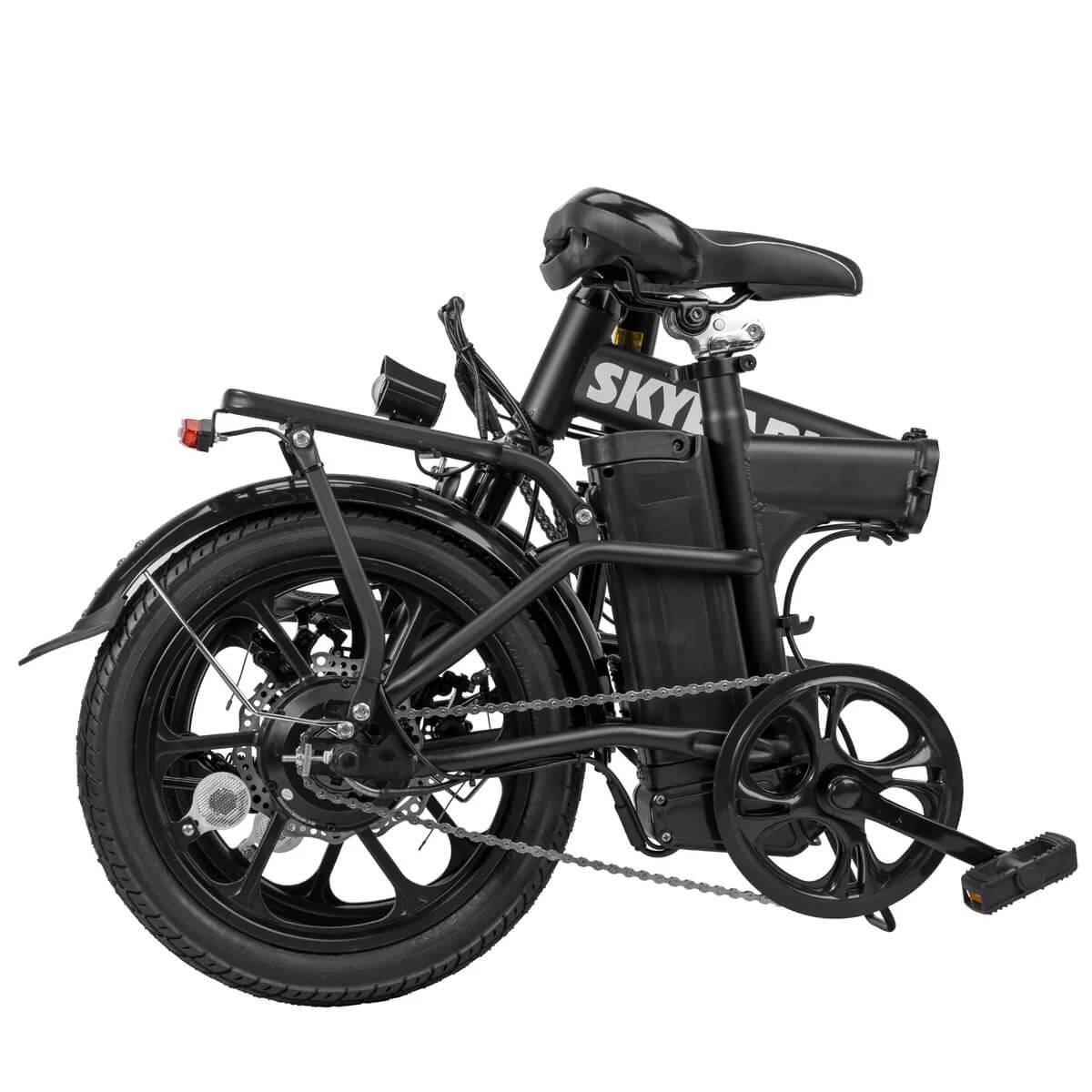 2025 Nakto SKYLARK 2 500W 48V 16" Lithium Folding Electric Bike, Front Suspension