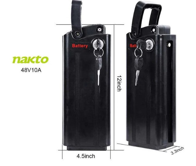 Nakto Electric Bike Replacement Lithium BATTERY PACK, Various Models