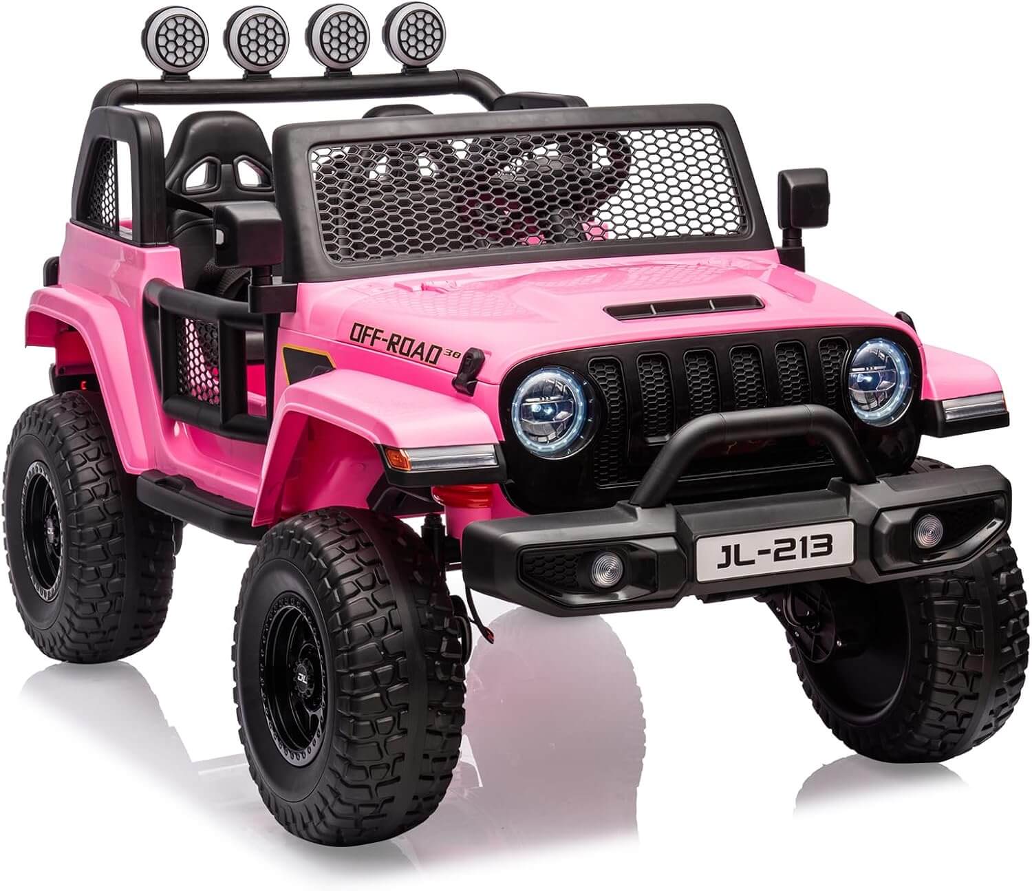 Nasitip 24V 2WD/4WD Switchable 4 Wheeler Suspension Kids' Electric Ride-On Car