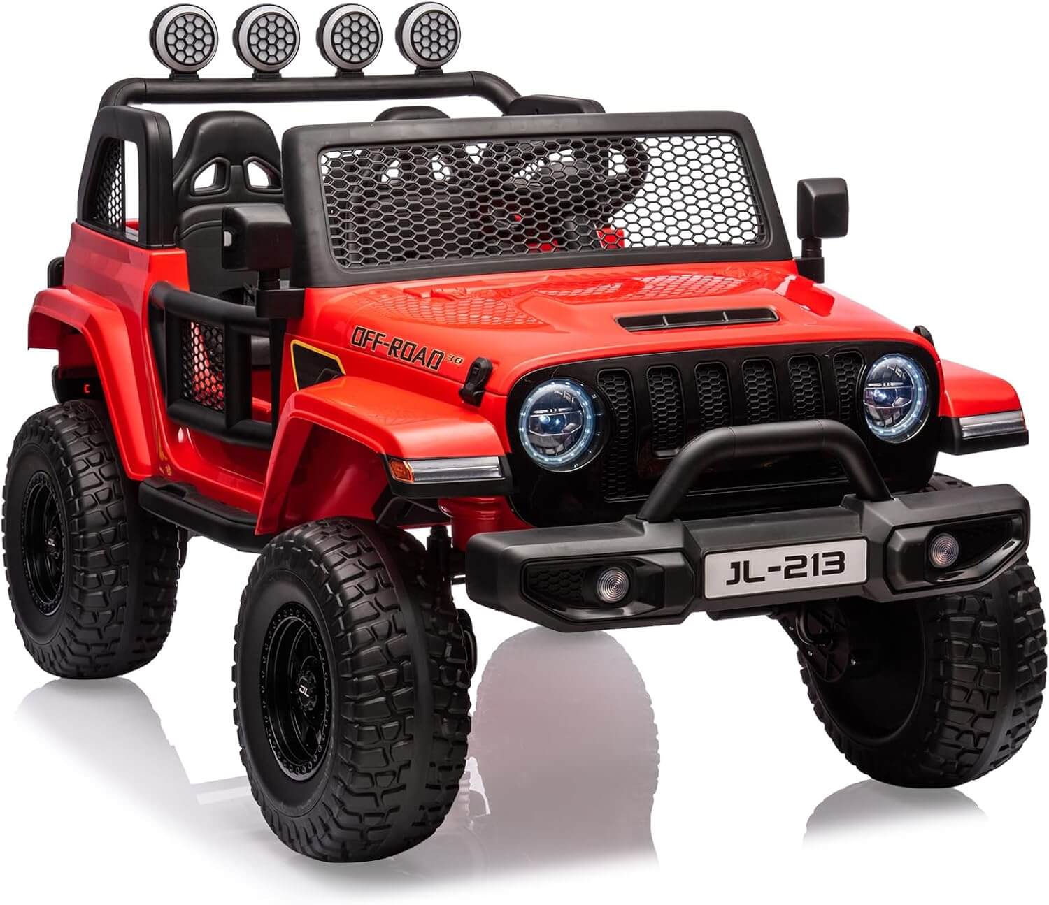 Nasitip 24V 2WD/4WD Switchable 4 Wheeler Suspension Kids' Electric Ride-On Car