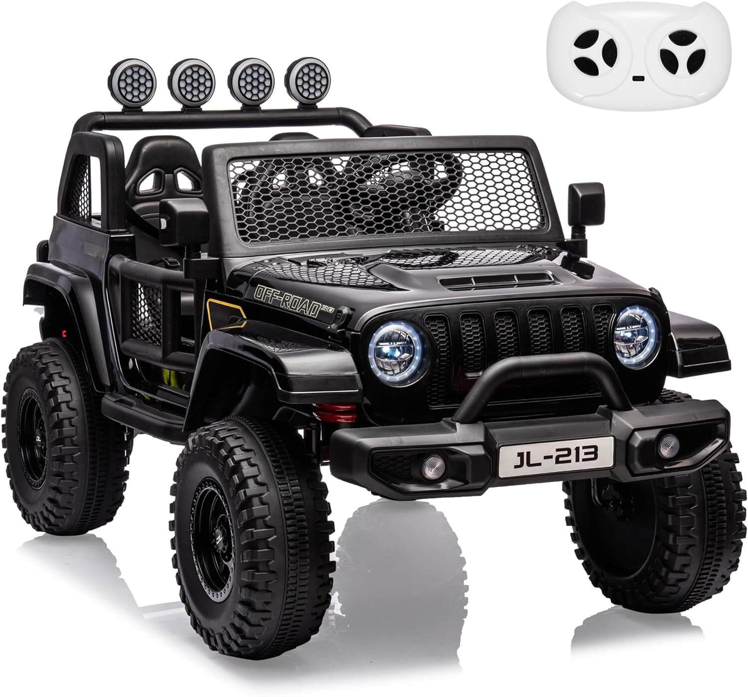 Nasitip 24V 2WD/4WD Switchable 4 Wheeler Suspension Kids' Electric Ride-On Car