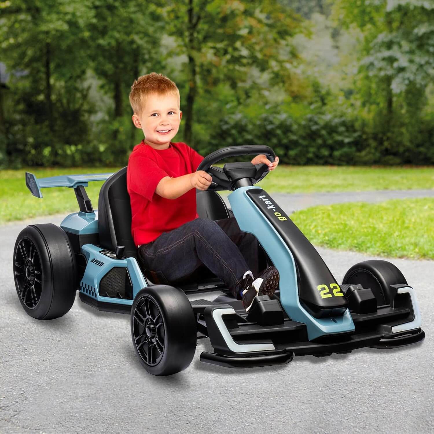 Nasitip 24V 300W Electric Pedal Go-Kart