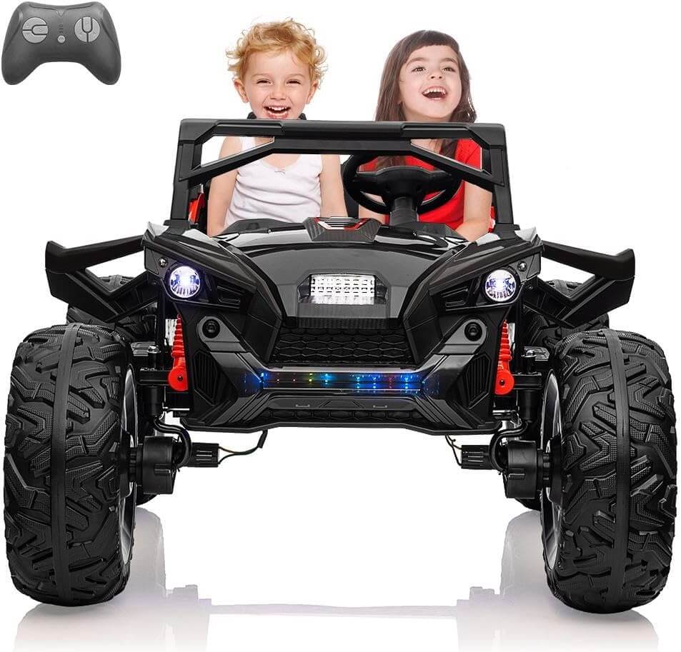 Nasitip 24V 4WD 2 Seater Extra Large EVA Wheels Kids' Ride-On UTV Car