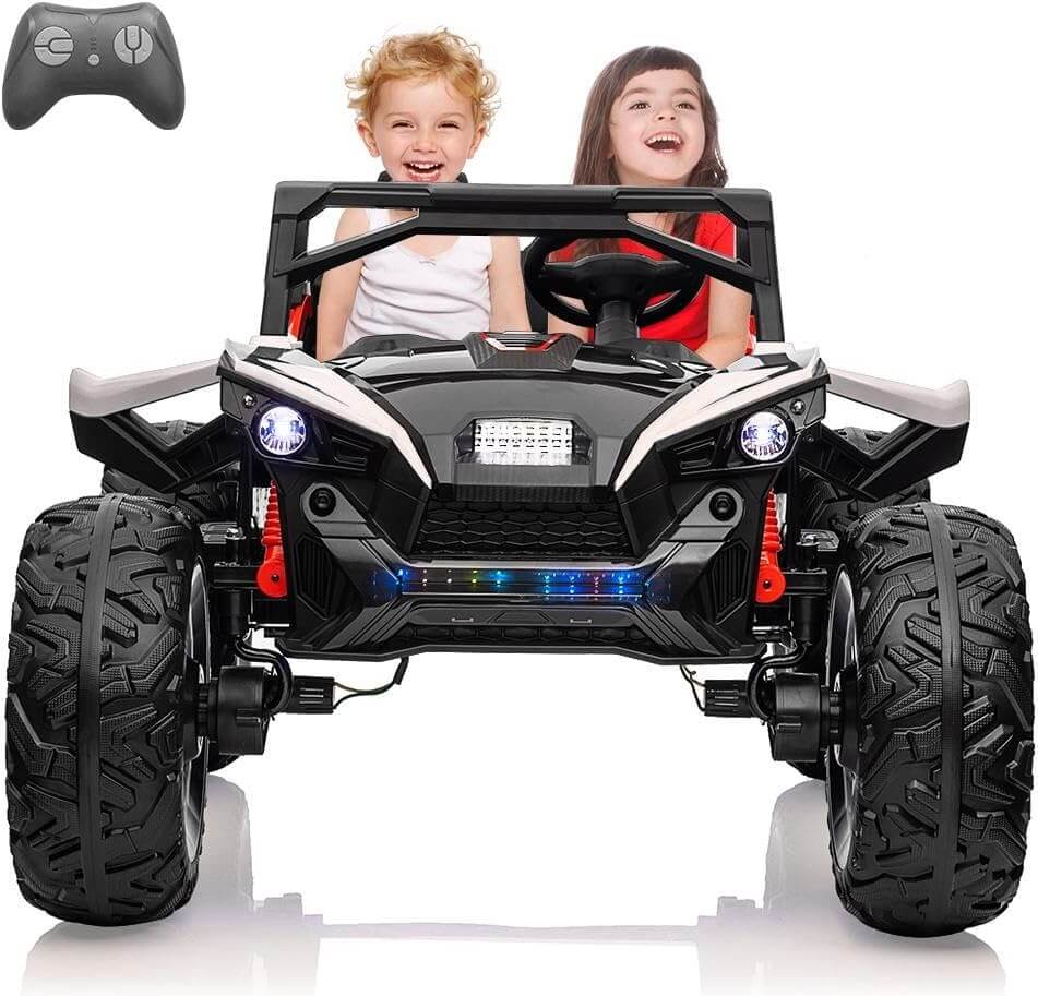 Nasitip 24V 4WD 2 Seater Extra Large EVA Wheels Kids' Ride-On UTV Car