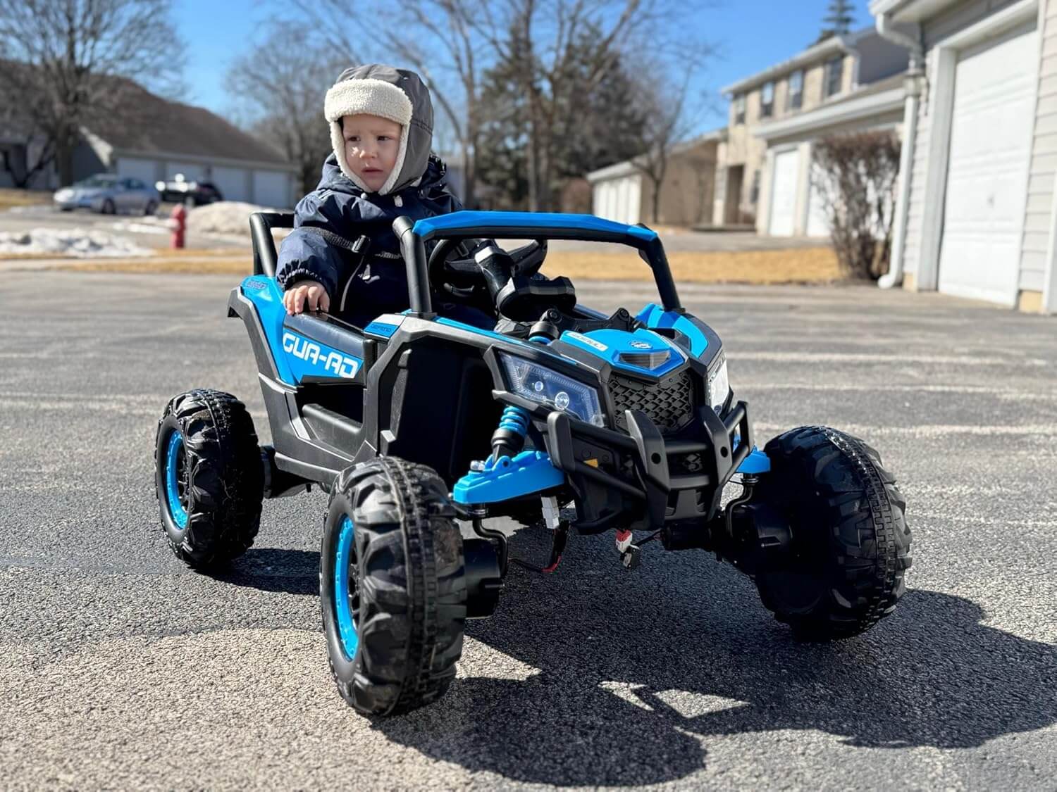 Nasitip 400W 24V Shock Absorbers Kids' Ride-On UTV Car