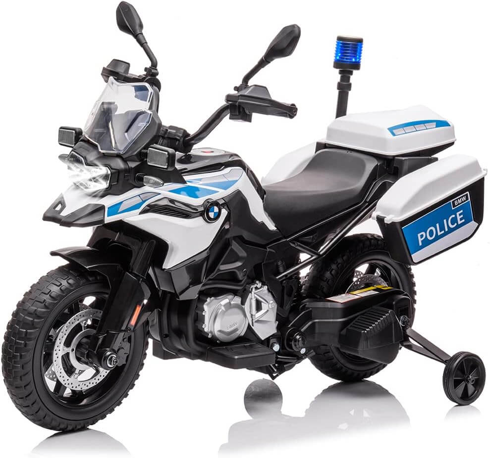Nasitip BMW Licensed Police Kids Electric Ride-On Motorcycle