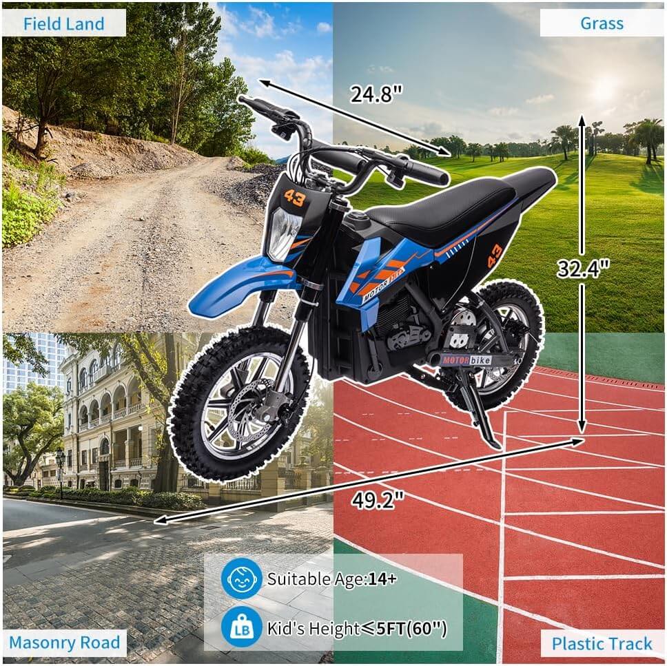 Nasitip Kids' Electric Dirt Bike