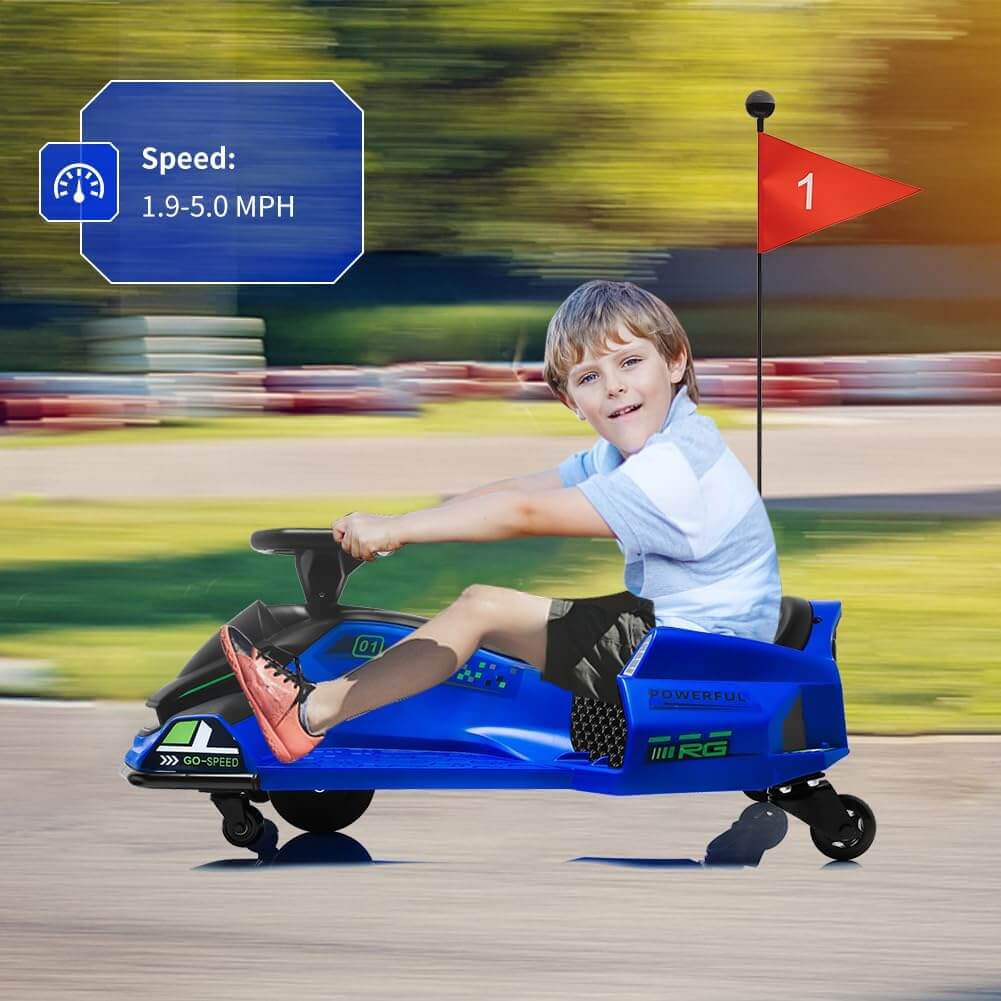 Nasitip Ride-On Drift Car Kids' Electric Go-Kart
